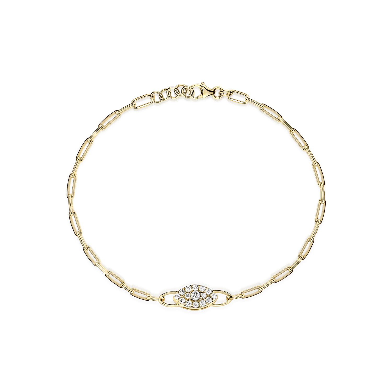 Diamond Bracelet 0.16 ct – 14K Gold