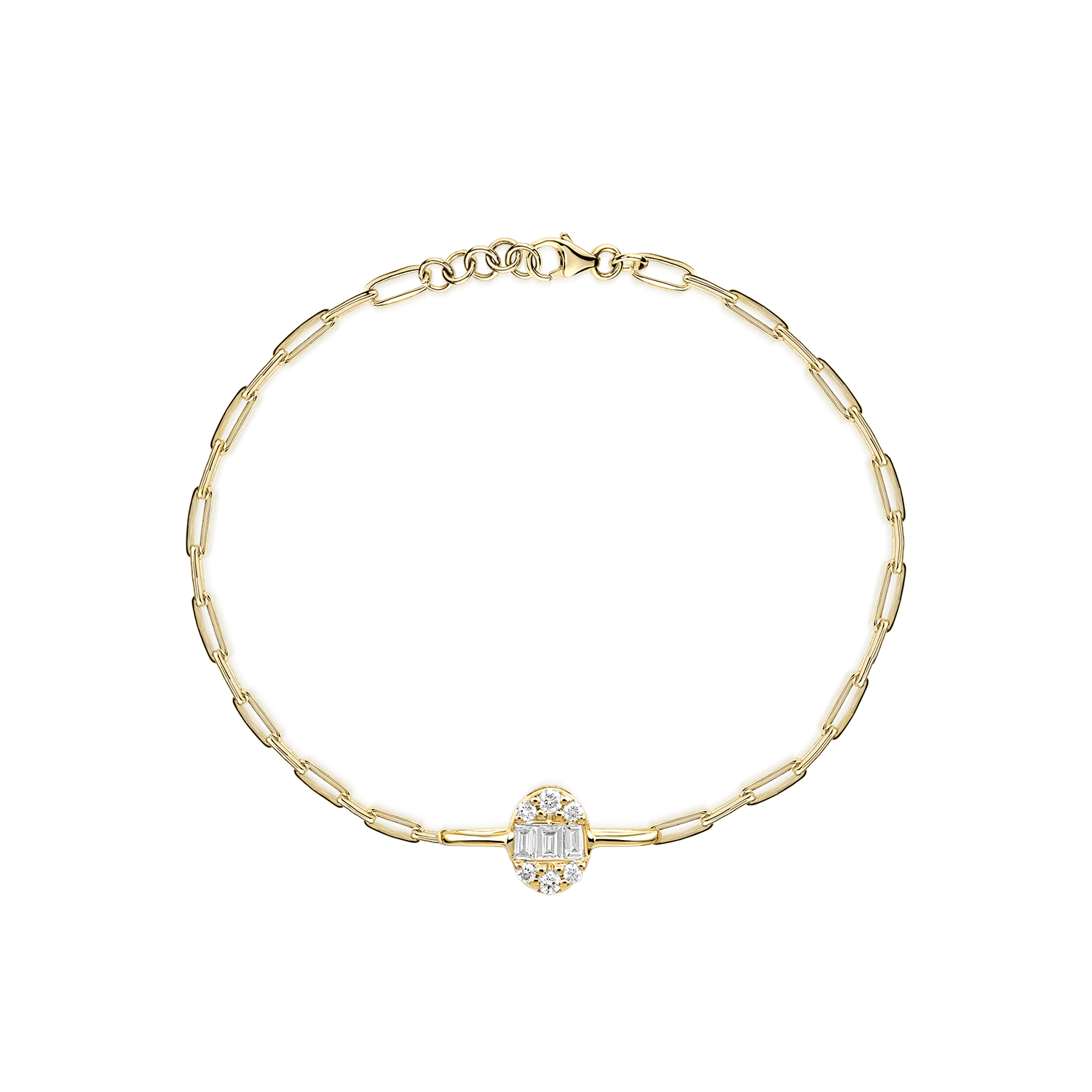 Diamond Bracelet 0.07 ct – 14K Gold